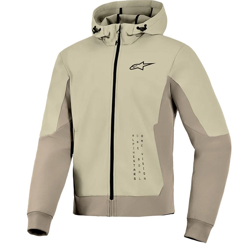 Alpinestars Radium Tech -huppari hiekanruskea moottoripyörähuppari