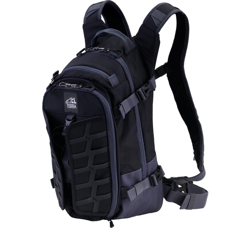 Alpinestars AT-15 moottoripyöräreppu musta-harmaa 15 l