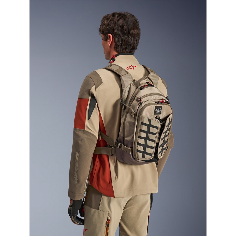 Alpinestars AT-15 moottoripyöräreppu hiekanoranssi 15 l