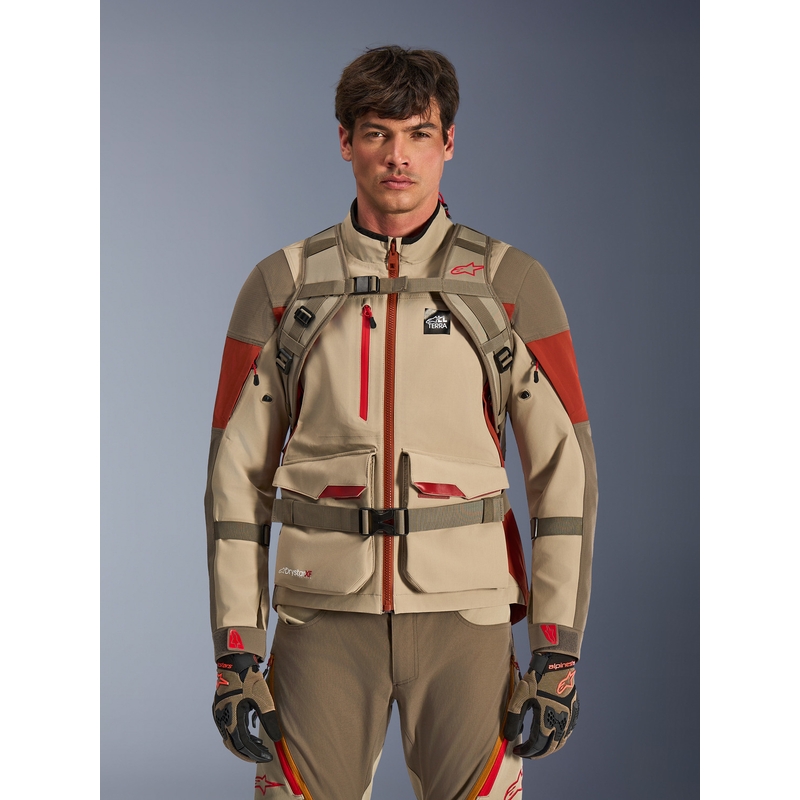 Alpinestars AT-15 moottoripyöräreppu hiekanoranssi 15 l