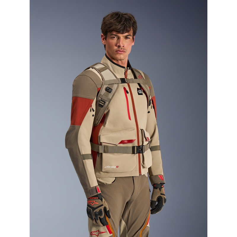 Alpinestars AT-15 moottoripyöräreppu hiekanoranssi 15 l