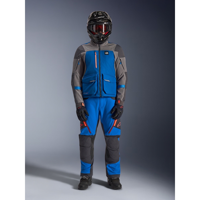 Alpinestars Maxdura Drystar XF moottoripyörätakki sini-tummanharmaa