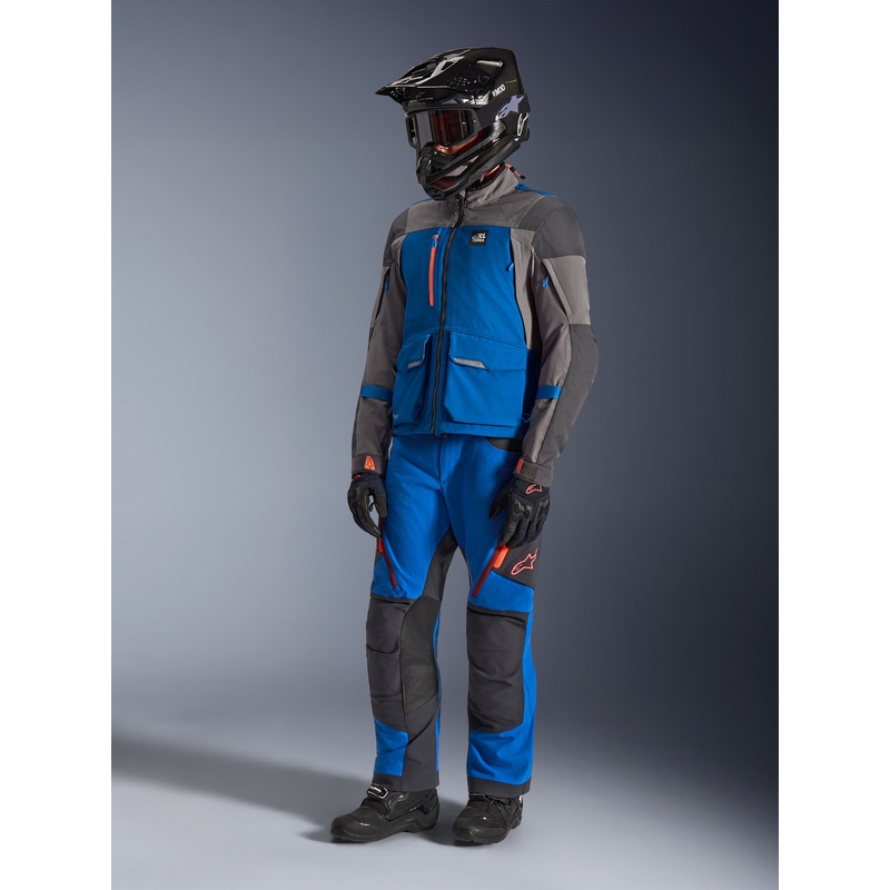 Alpinestars Maxdura Drystar XF moottoripyörätakki sini-tummanharmaa