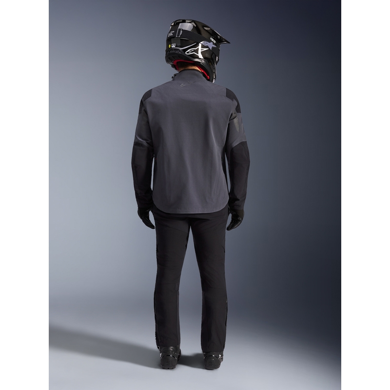 Alpinestars Maxdura Drystar XF moottoripyörätakki tummanharmaa-musta