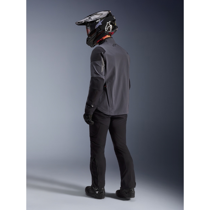 Alpinestars Maxdura Drystar XF moottoripyörätakki tummanharmaa-musta