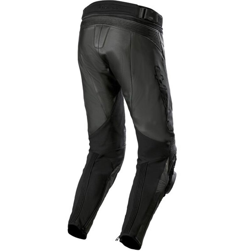 Alpinestars Missile 3 Airflow nahkaiset moottoripyörähousut mustat