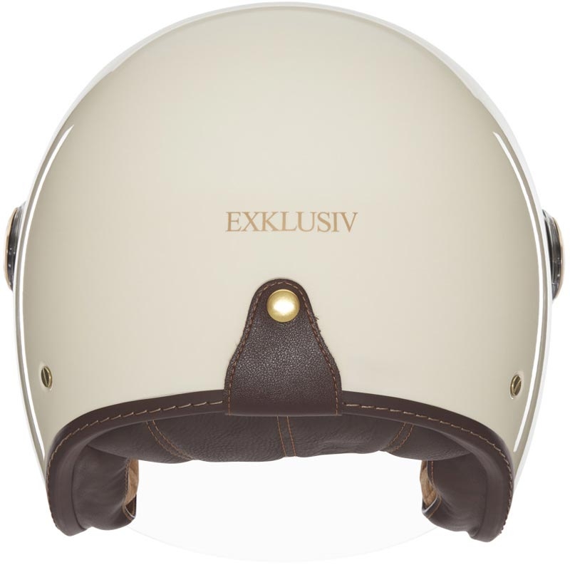 Avokasvoinen moottoripyöräkypärä NOX Exklusiv Kulte 2 beige