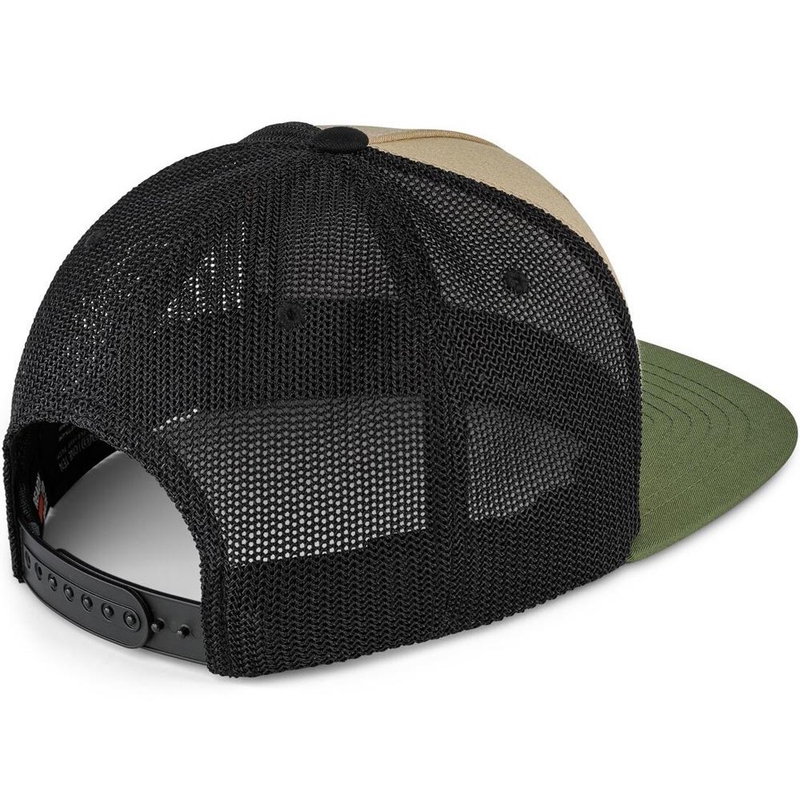 KTM Logo Trucker -lippis musta-beige-khaki