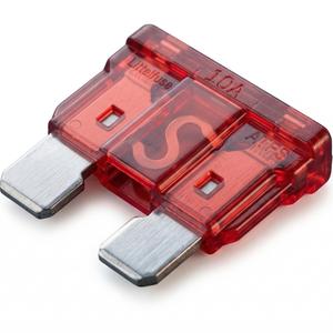 Litteä sulake MINI matala 10 A 10 kpl.