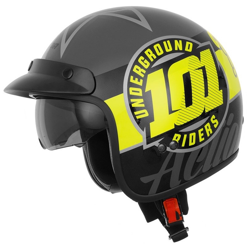 Otevřená přilba na motorku Cassida Oxygen 101 Riders