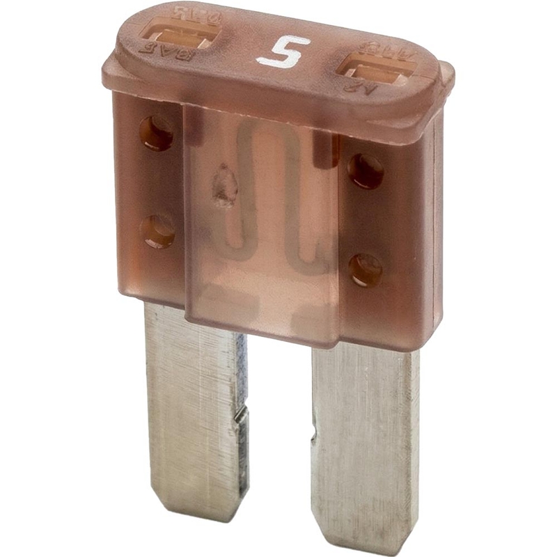 Litteä sulake MIKRO II 5 A 10 kpl.