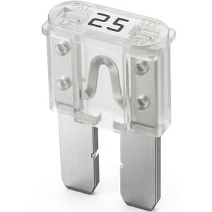Litteä sulake MIKRO II 25 A 10 kpl.