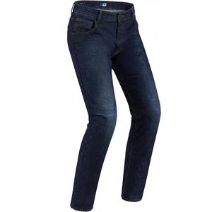Bropped Motorcycle Jeans PMJ Deux tummansininen