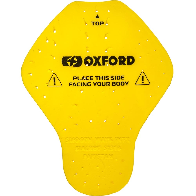 Oxford RB-Pi2 selkärangan suojus asetettava CE2-sertifiointi keltainen