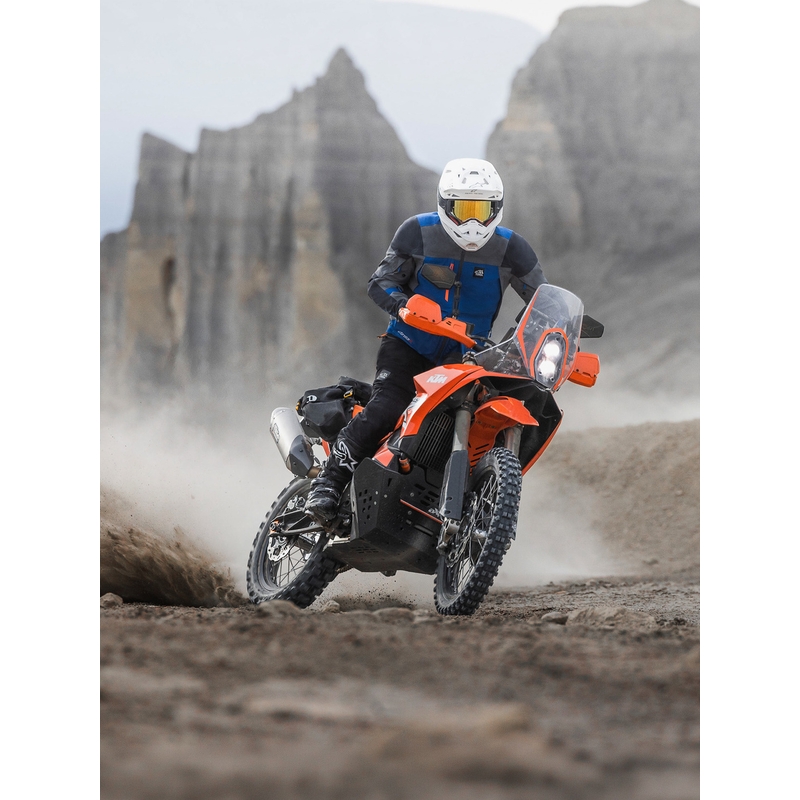 Alpinestars Maxdura Drystar XF moottoripyörätakki ruskea-oranssi
