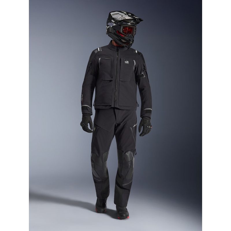 Alpinestars Andes PRO Drystar XF -moottoripyörätakki musta-tummanharmaa