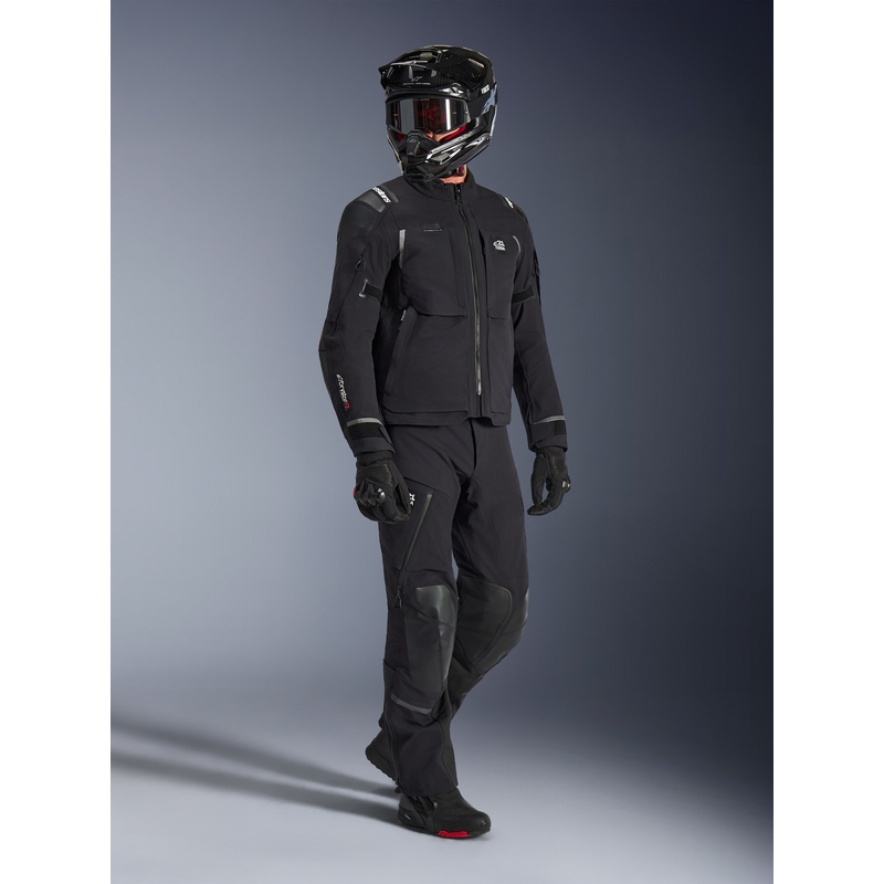 Alpinestars Andes PRO Drystar XF -moottoripyörätakki musta-tummanharmaa