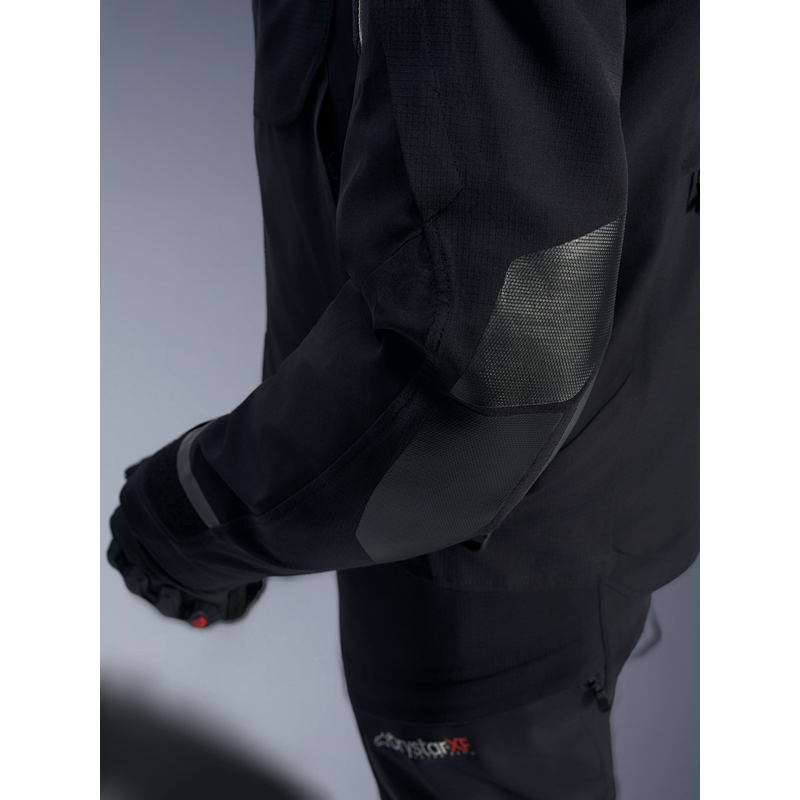 Alpinestars Andes PRO Drystar XF -moottoripyörätakki musta-tummanharmaa