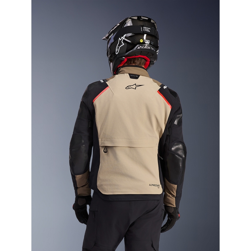Alpinestars Andes PRO Drystar XF moottoripyörätakki ruskea-musta-oranssi