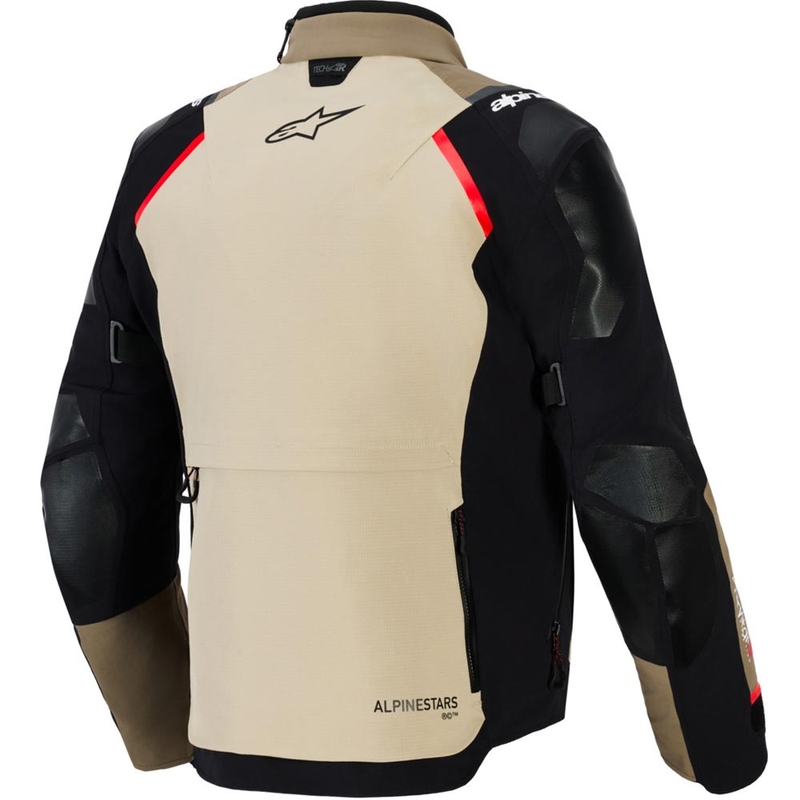 Alpinestars Andes PRO Drystar XF moottoripyörätakki ruskea-musta-oranssi