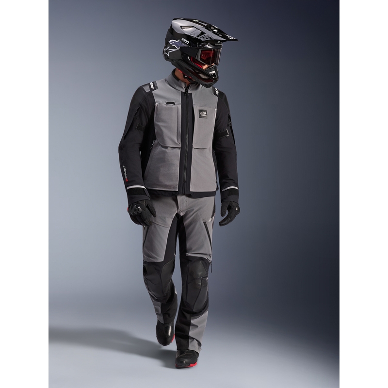 Alpinestars Andes PRO Drystar XF Moottoripyörä Takki Tummanharmaa-Musta