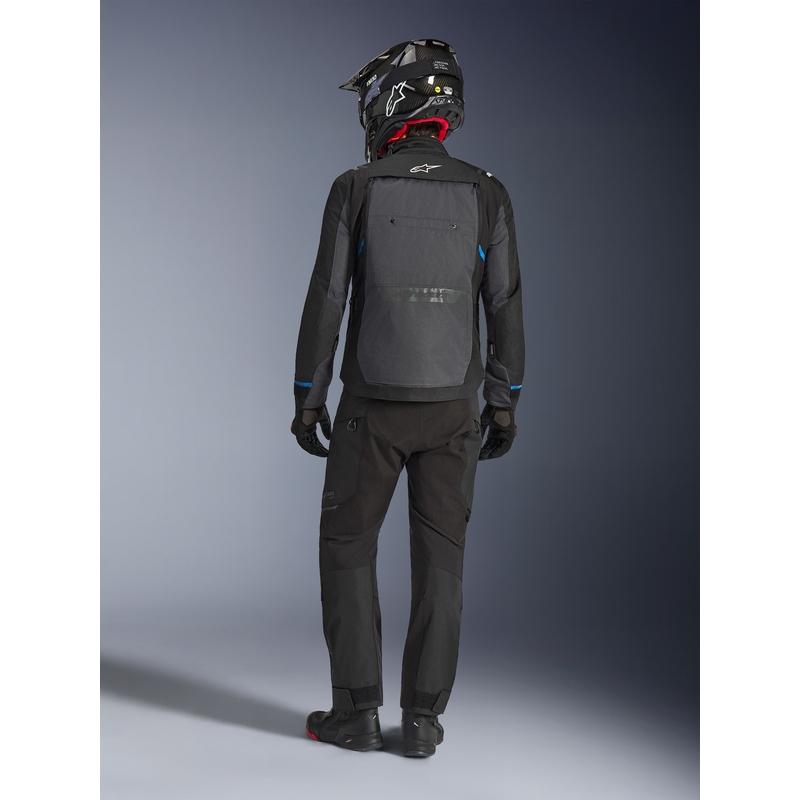 Alpinestars Cusco Drystar -moottoripyörätakki musta-tummanharmaa