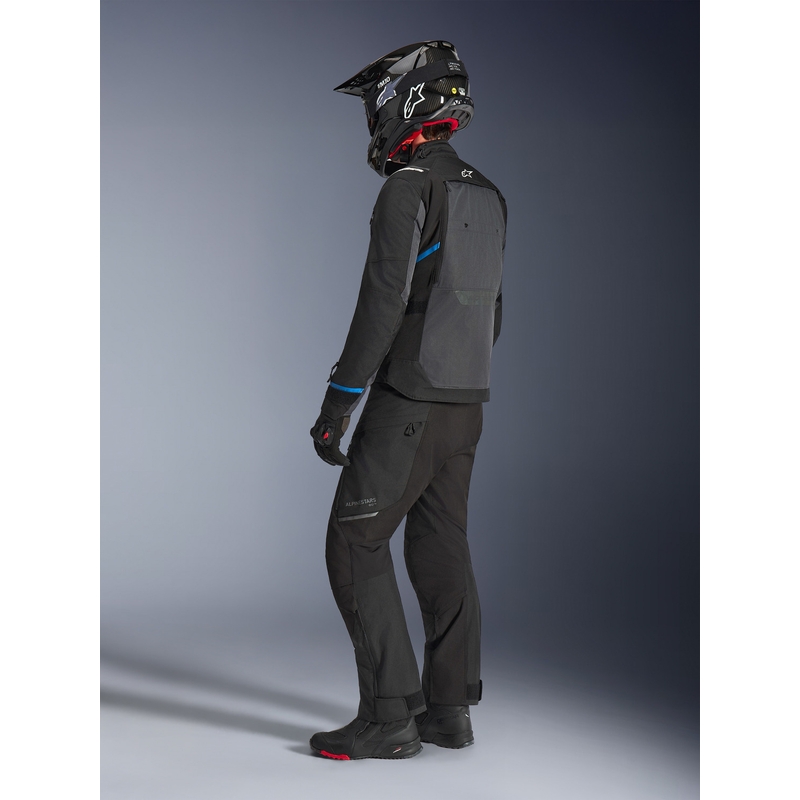 Alpinestars Cusco Drystar -moottoripyörätakki musta-tummanharmaa