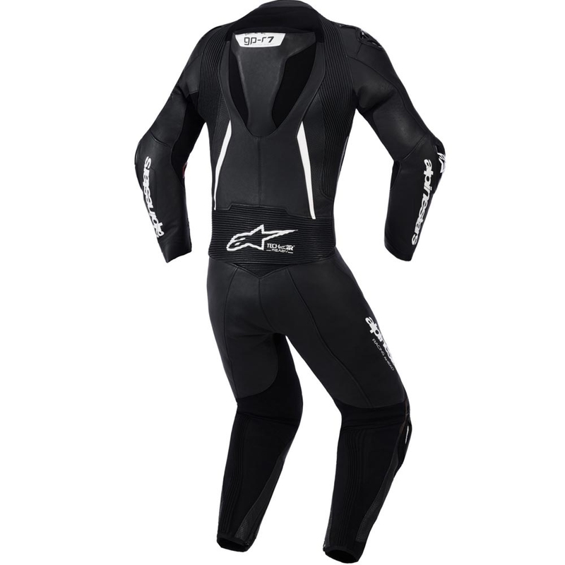 Alpinestars Stella GP-R7 Naisten Kaksiosainen Nahkapuku Moottoripyöräilyyn Musta