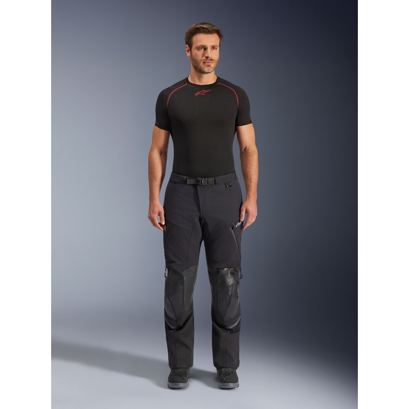 Alpinestars Andes PRO Drystar XF -moottoripyörähousut musta-tummanharmaa