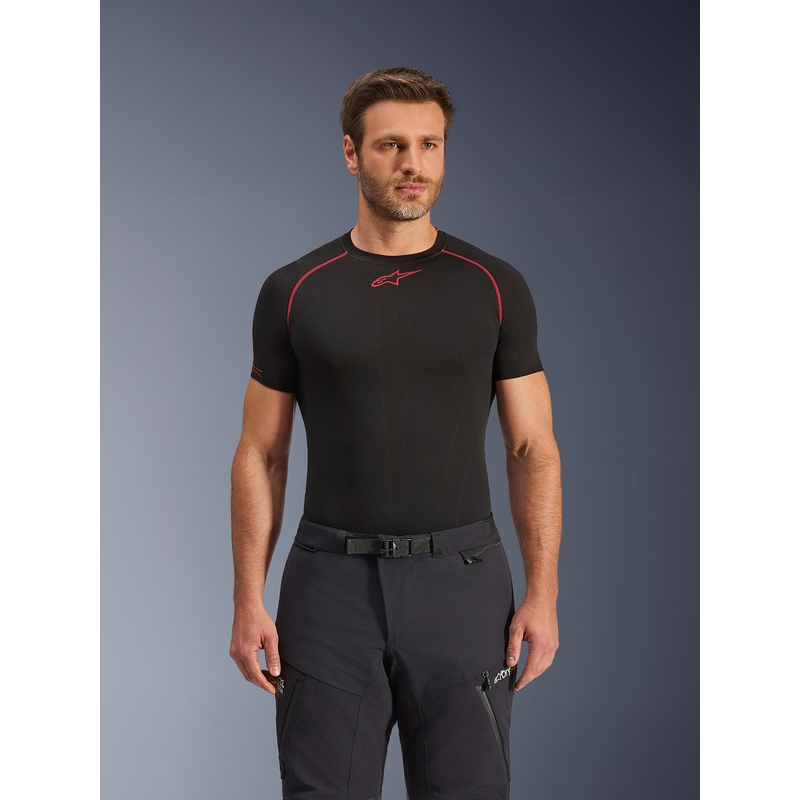 Alpinestars Andes PRO Drystar XF -moottoripyörähousut musta-tummanharmaa