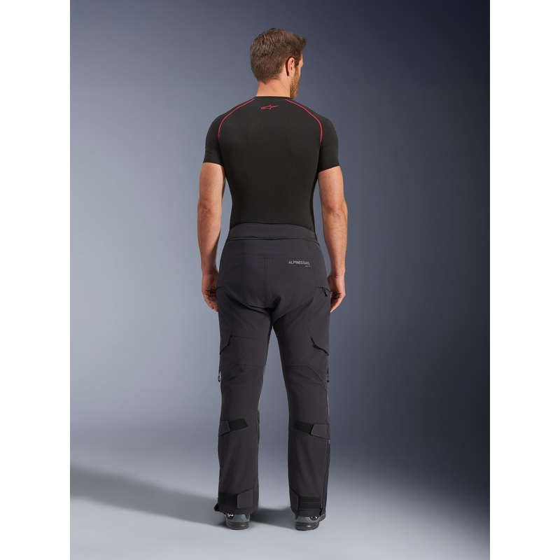 Alpinestars Andes PRO Drystar XF -moottoripyörähousut musta-tummanharmaa
