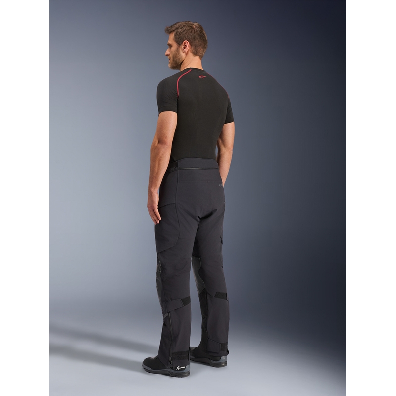 Alpinestars Andes PRO Drystar XF -moottoripyörähousut musta-tummanharmaa