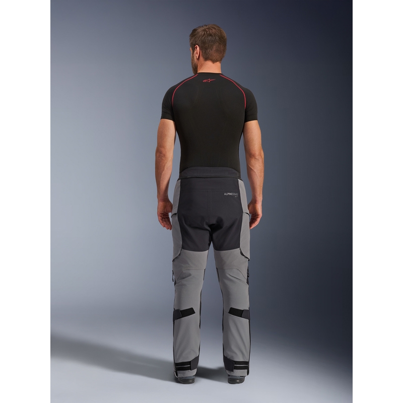 Alpinestars Andes PRO Drystar XF moottoripyörähousut tummanharmaa-musta