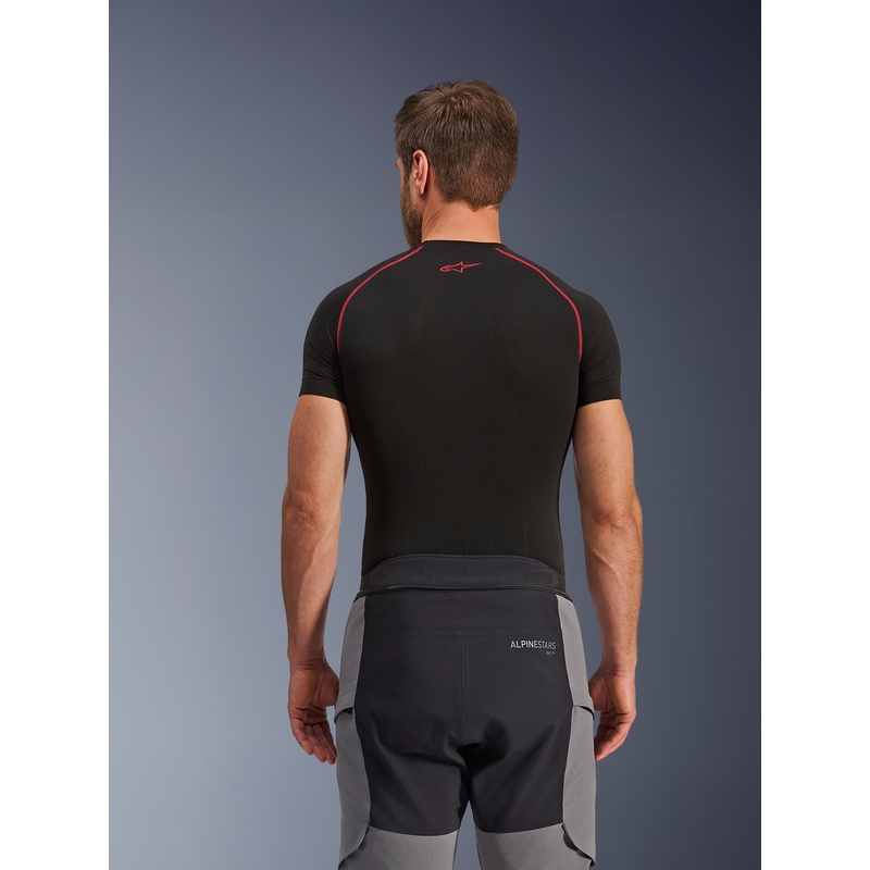 Alpinestars Andes PRO Drystar XF moottoripyörähousut tummanharmaa-musta