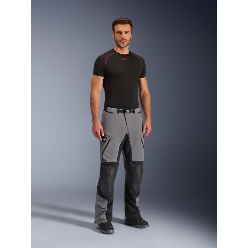 Alpinestars Andes PRO Drystar XF moottoripyörähousut tummanharmaa-musta