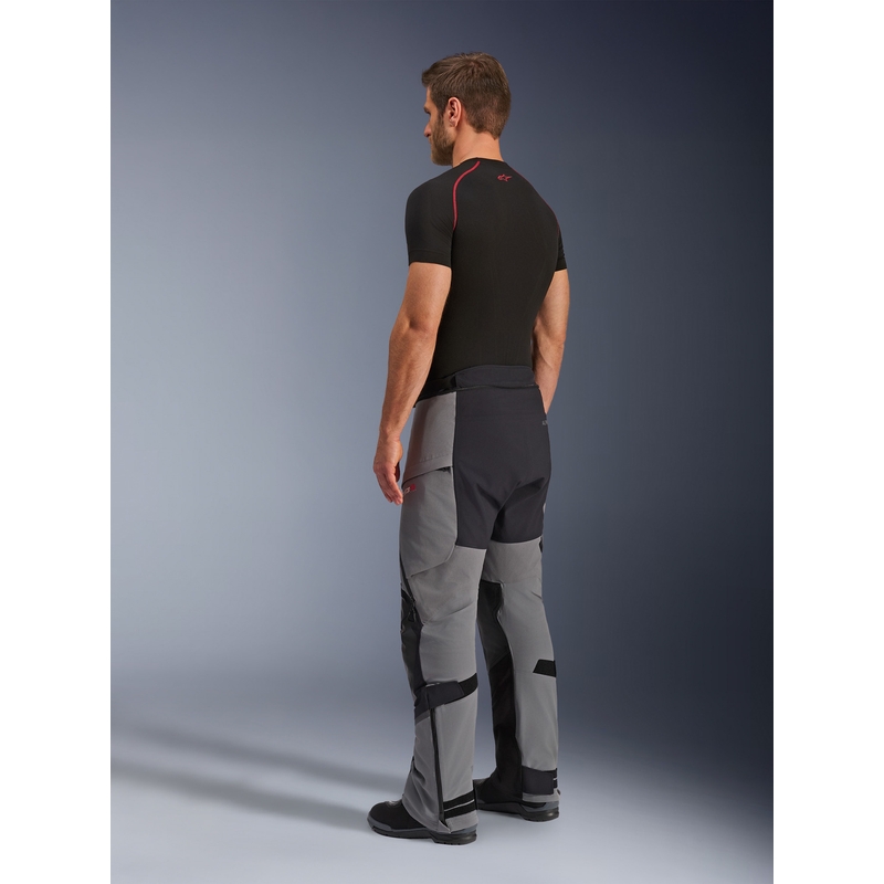 Alpinestars Andes PRO Drystar XF moottoripyörähousut tummanharmaa-musta