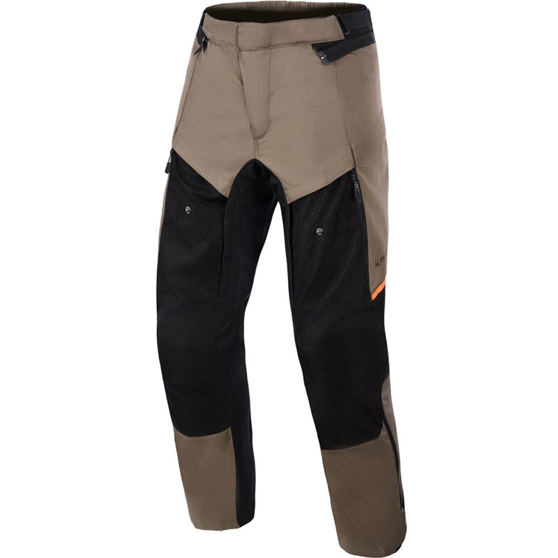 Alpinestars Cusco Drystar -moottoripyörähousut ruskea-musta