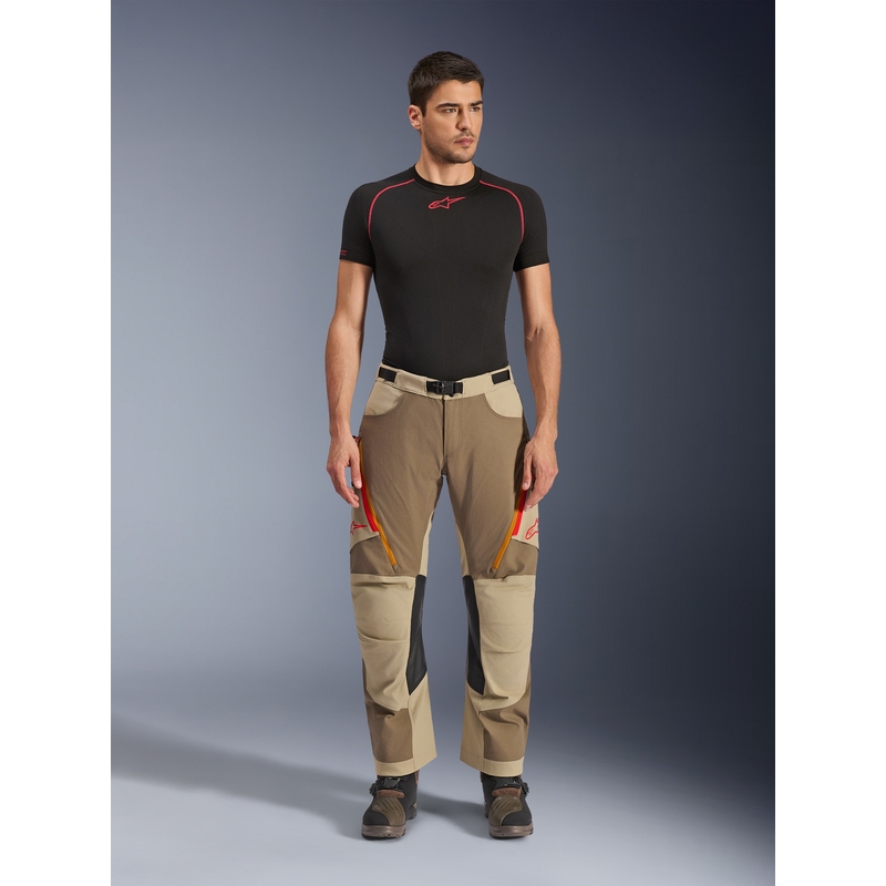 Alpinestars Maxdura Dual -moottoripyörähousut vaaleanruskeat