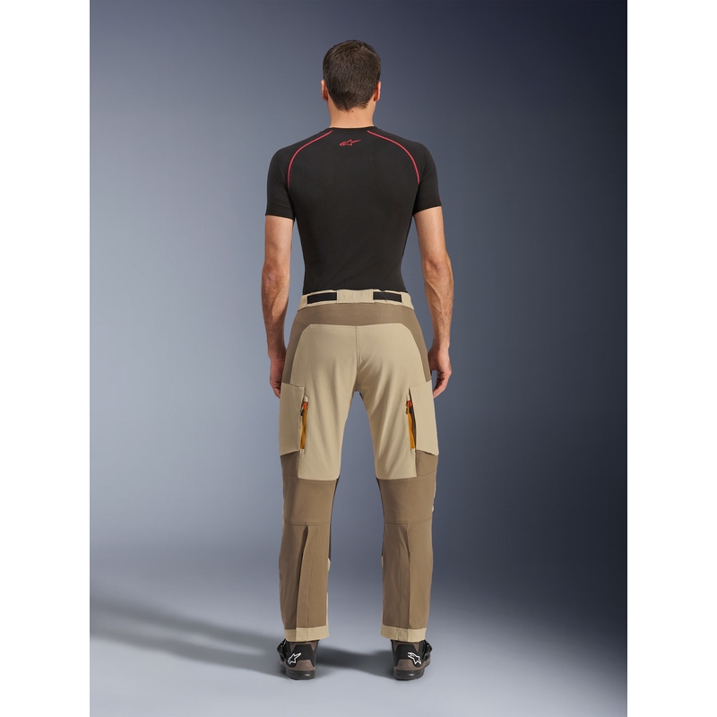 Alpinestars Maxdura Dual -moottoripyörähousut vaaleanruskeat