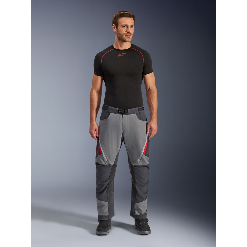 Alpinestars Maxdura Dual -moottoripyörähousut harmaa-tummanharmaat