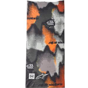 Alpinestars Buff Nazca kauluri camo-harmaa-fluo oranssi