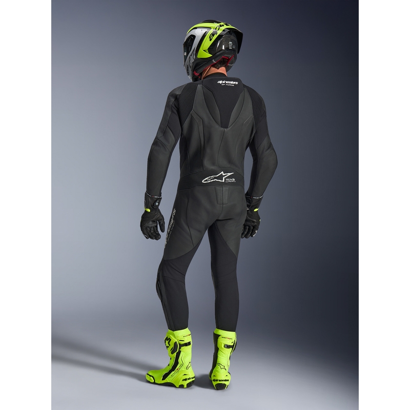 Alpinestars GP FORCE V2 -moottoripyöräpuku musta-valkoinen
