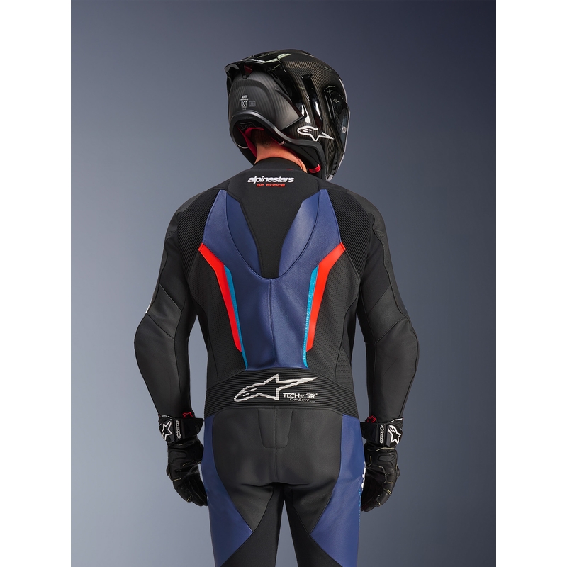 Alpinestars GP FORCE V2 MP-puku musta-sini-fluo-punainen-