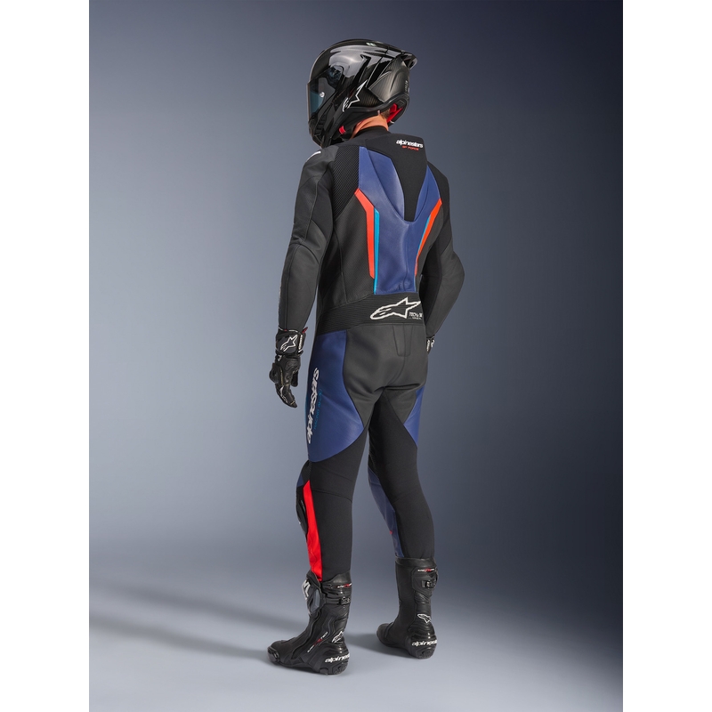 Alpinestars GP FORCE V2 MP-puku musta-sini-fluo-punainen-
