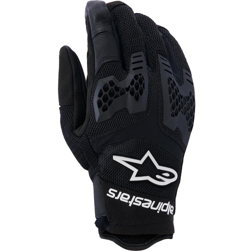 Alpinestars Manti Air moottoripyörähanskat musta-valkoiset