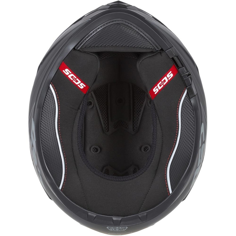Cassida Integral GT 2.1 Jawa Sport -moottoripyöräkypärä, musta-helmenpunainen-hopea