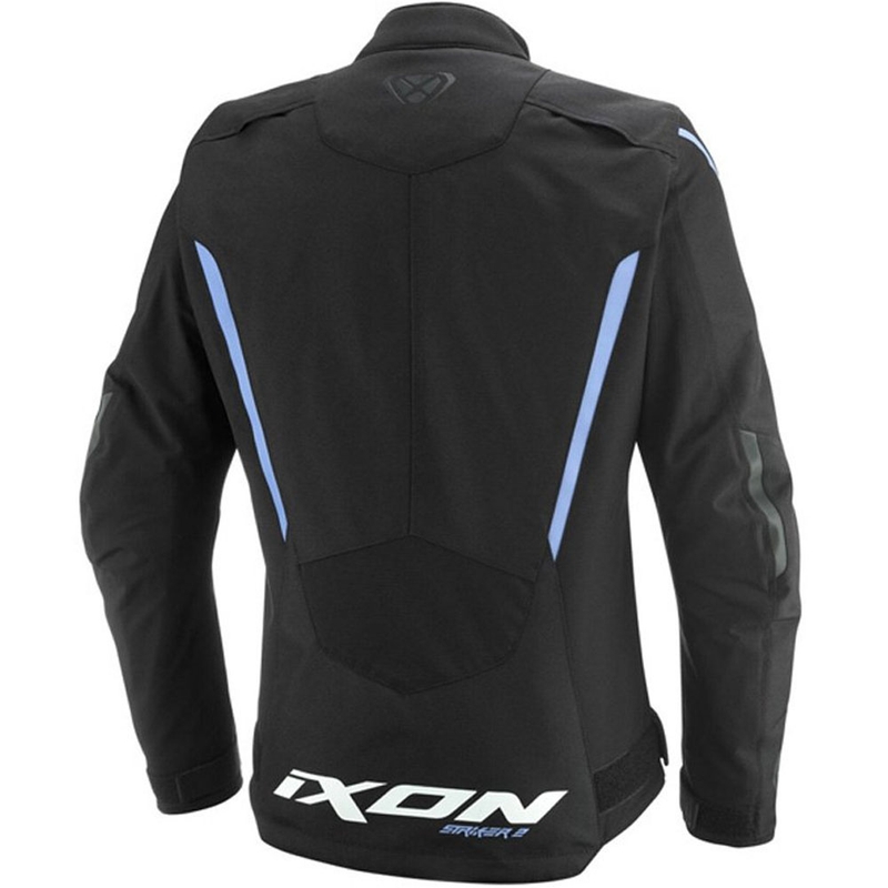 Naisten moottoripyörätakki IXON Striker 2 Lady musta-laventeli