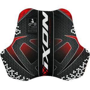 Rintapanssari IXON IX-RACE musta-valko-punainen