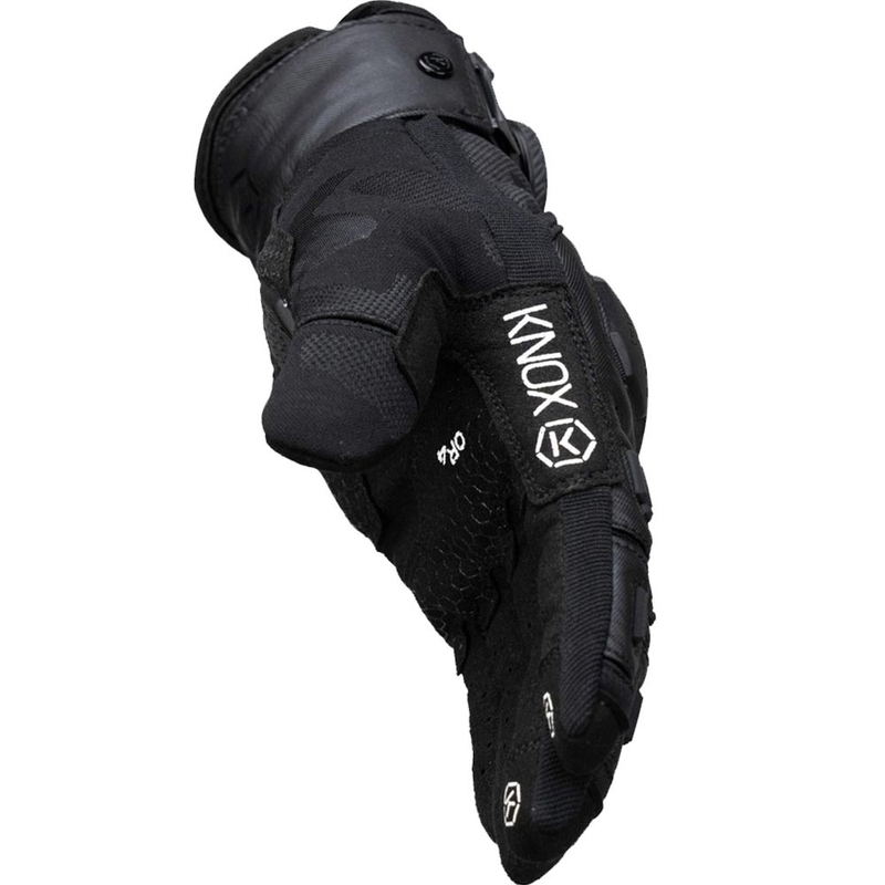 Knox Orsa Textile OR4 moottoripyöräkäsineet mustat