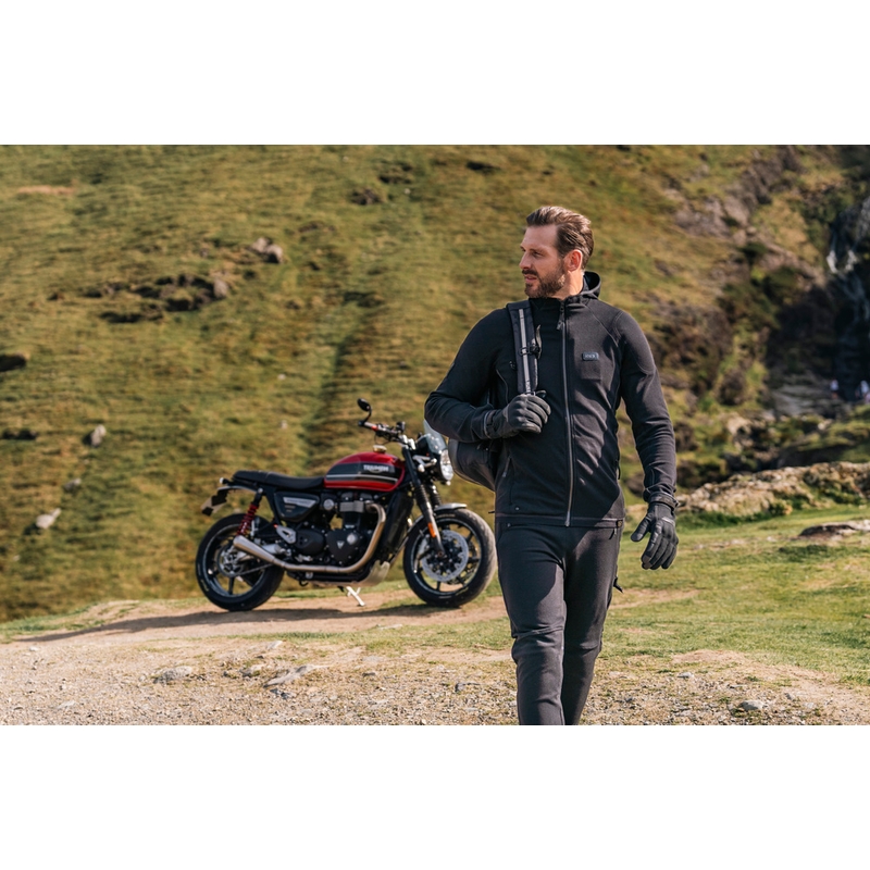 Knox Eda Every Day Adventure -moottoripyöräreppu 25 l, musta